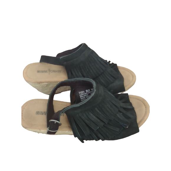 Minnetonka Shoes - Minnetonka Wedge Sandals Size 10